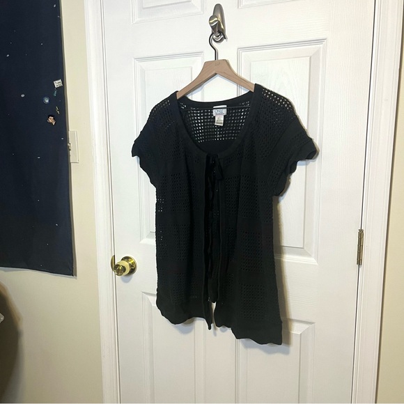 ✧･ﾟvtn short sleeve knit cardigan - Picture 1 of 6